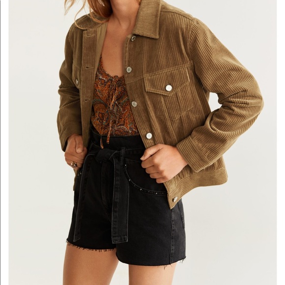 Mango Bowed denim short - Picture 4 of 16